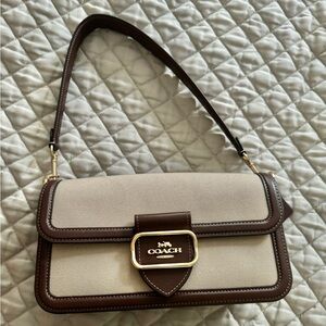 Coach Shoulder Bag, Canvas, Morgan